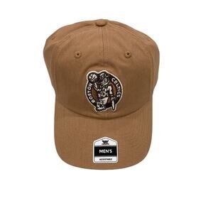 Boston Celtics NBA Hat Camel Adjustable New Trucker Cap Retro